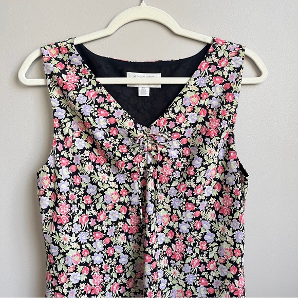 Vintage Babydoll Floral Dress Women's 14 90s Sweet Feminine‎ Country Western - Picture 5 of 12